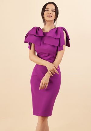 Rochie conica violet 36 1