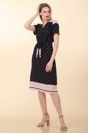 Rochie viscoza Pink 2