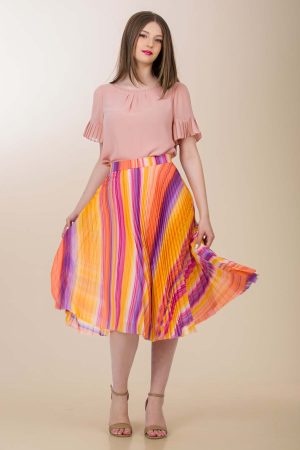 Fusta plisata Colors 1