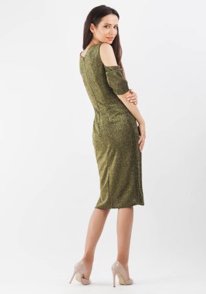 Rochie conica Auriu 36 1