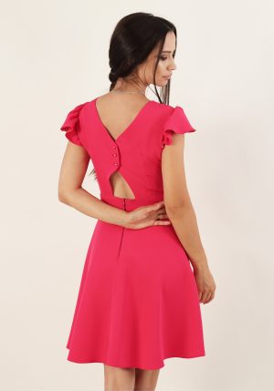 Rochie clos zmeura rosie 36 1