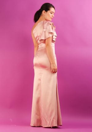 Rochie lunga tip sirena Roz 36 1