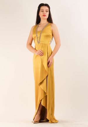 Rochie lunga Mustar 36 1