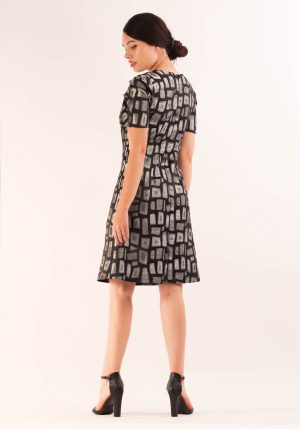 Rochie lejera argintiu 36 1