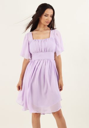 Rochie lejera lila 34 1