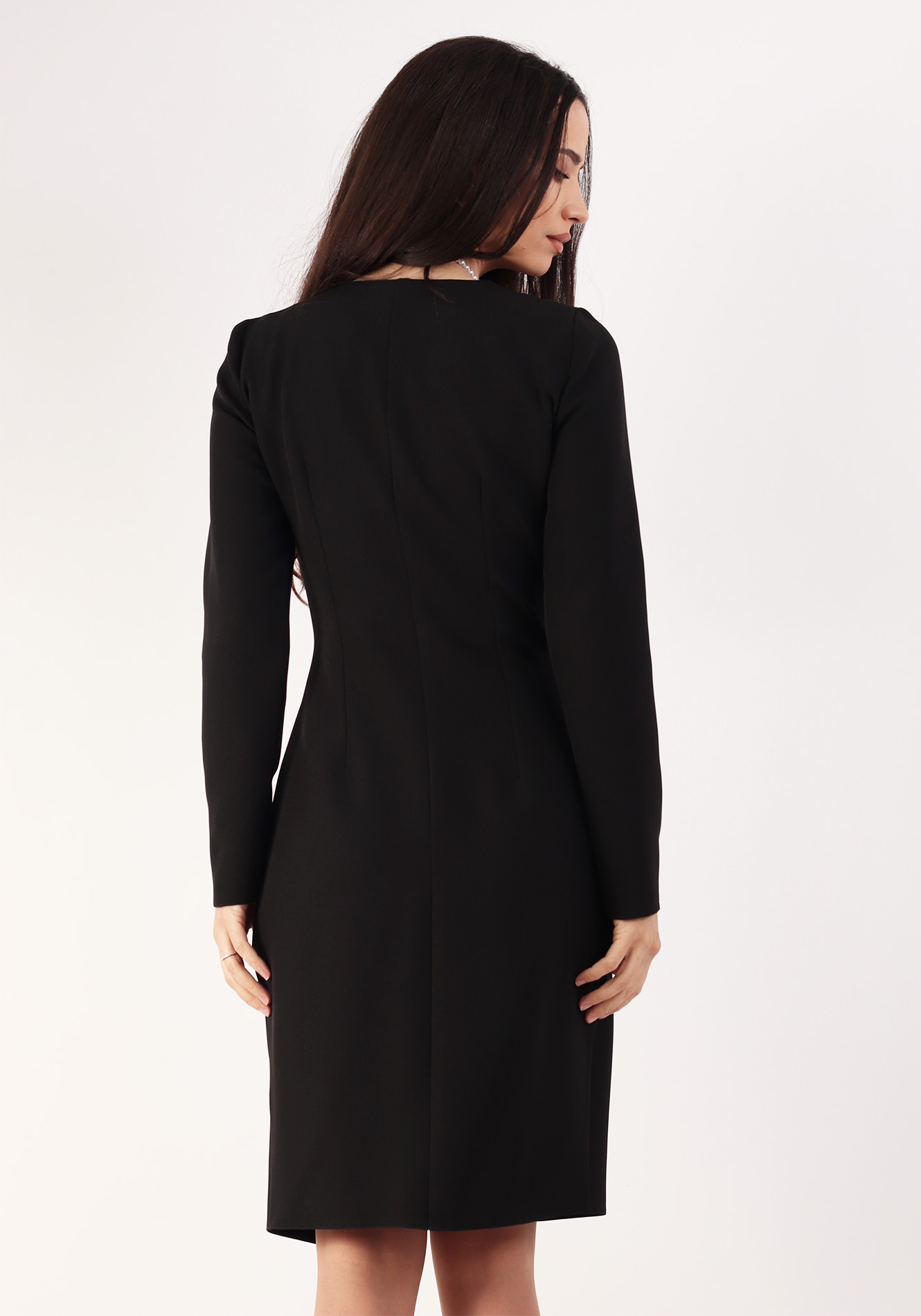Rochie tip sacou Negru 36 3