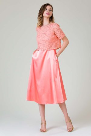 Rochie satin Emilie 1