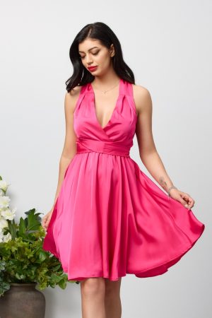 Rochie de ocazie Ysla Ciclam 1