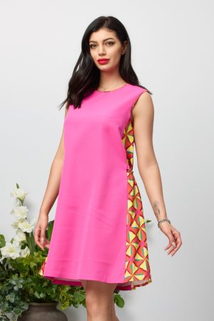 Rochie eleganta Vanita Ciclam 1