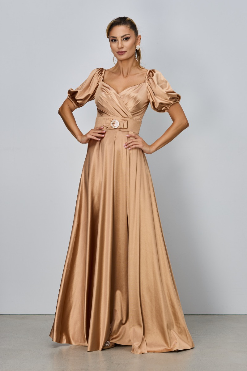 Rochie Night Diva Caramel 1