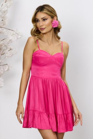 Rochie Eleganta Wendy Ciclam 1