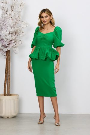 Rochie Karla Verde Deschis 1