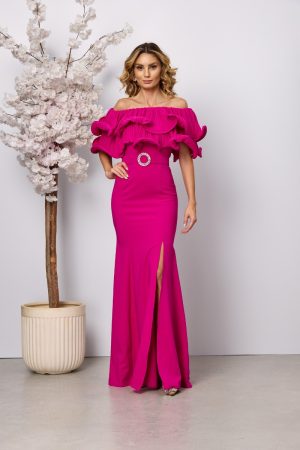 Rochie de ocazie Bethel Ciclam 1