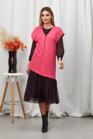 Rochie Eniko Ciclam 1