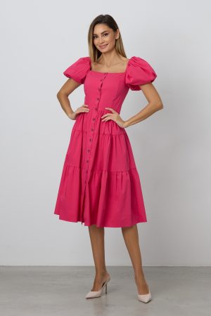 Rochie Rheeta Ciclam 1