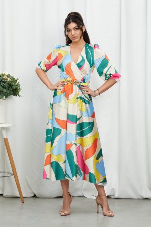Rochie Yolanda Multicolora 1