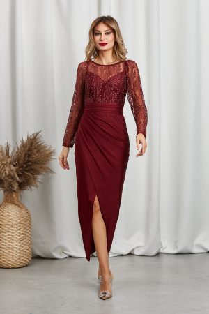 Rochie Fancy Bordo 1