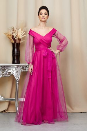 Rochie Hermosa Fucsia 1