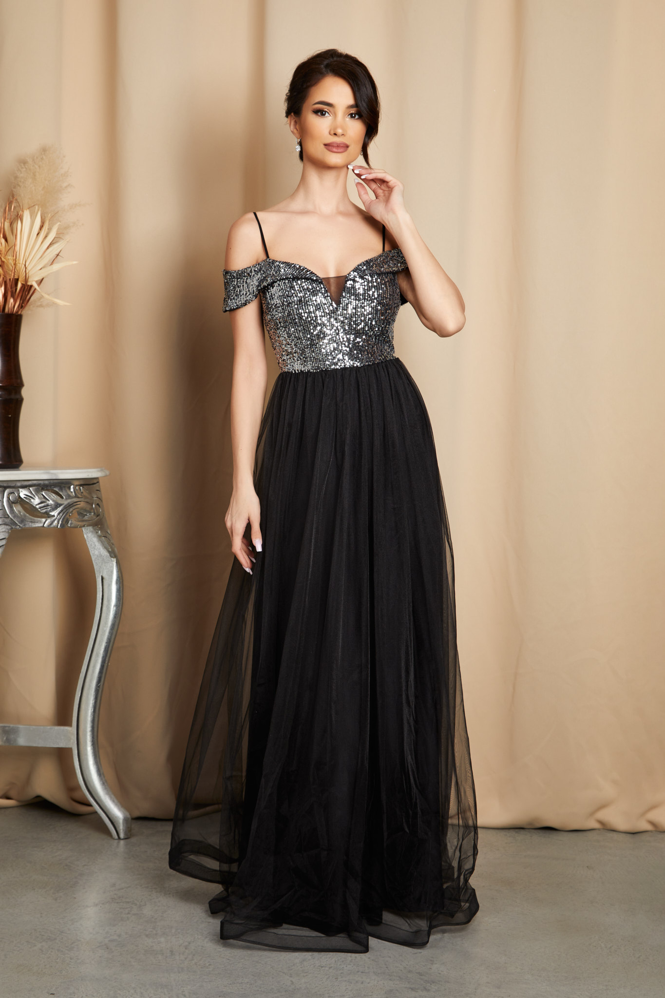 Rochie Diamond Neagra 1
