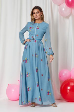 Rochie Brissa Bleu 1