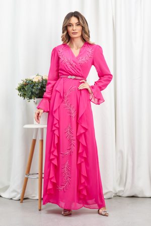 Rochie Vivianne Ciclam 1