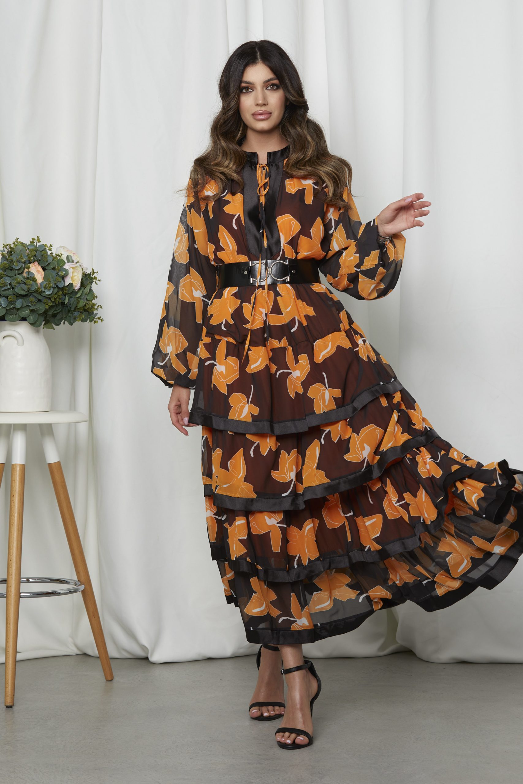 Rochie Alexis Orange 1