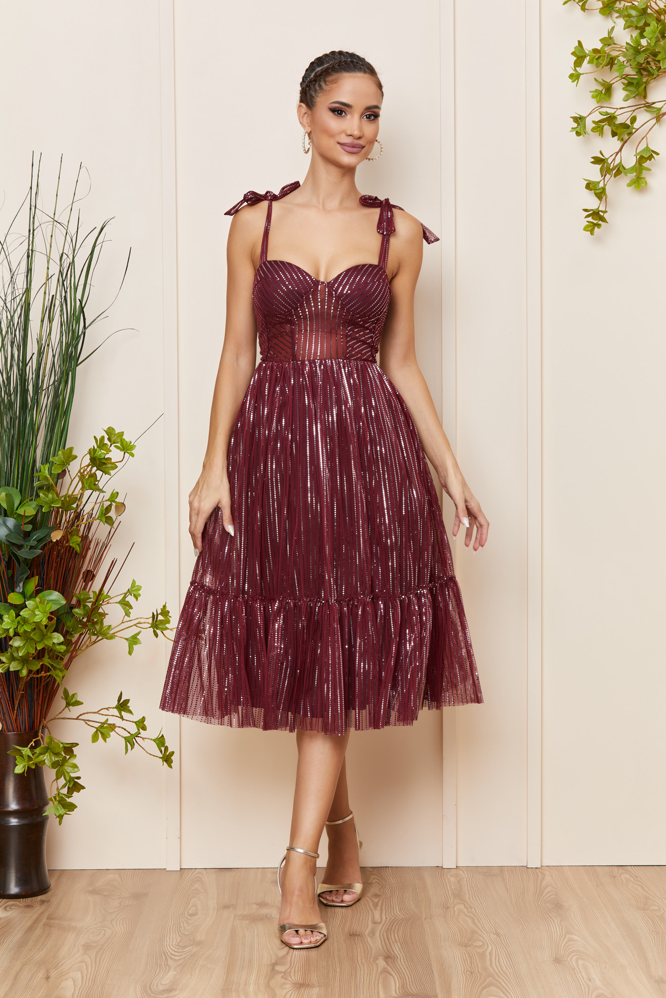 Rochie Dulce Bordo 1