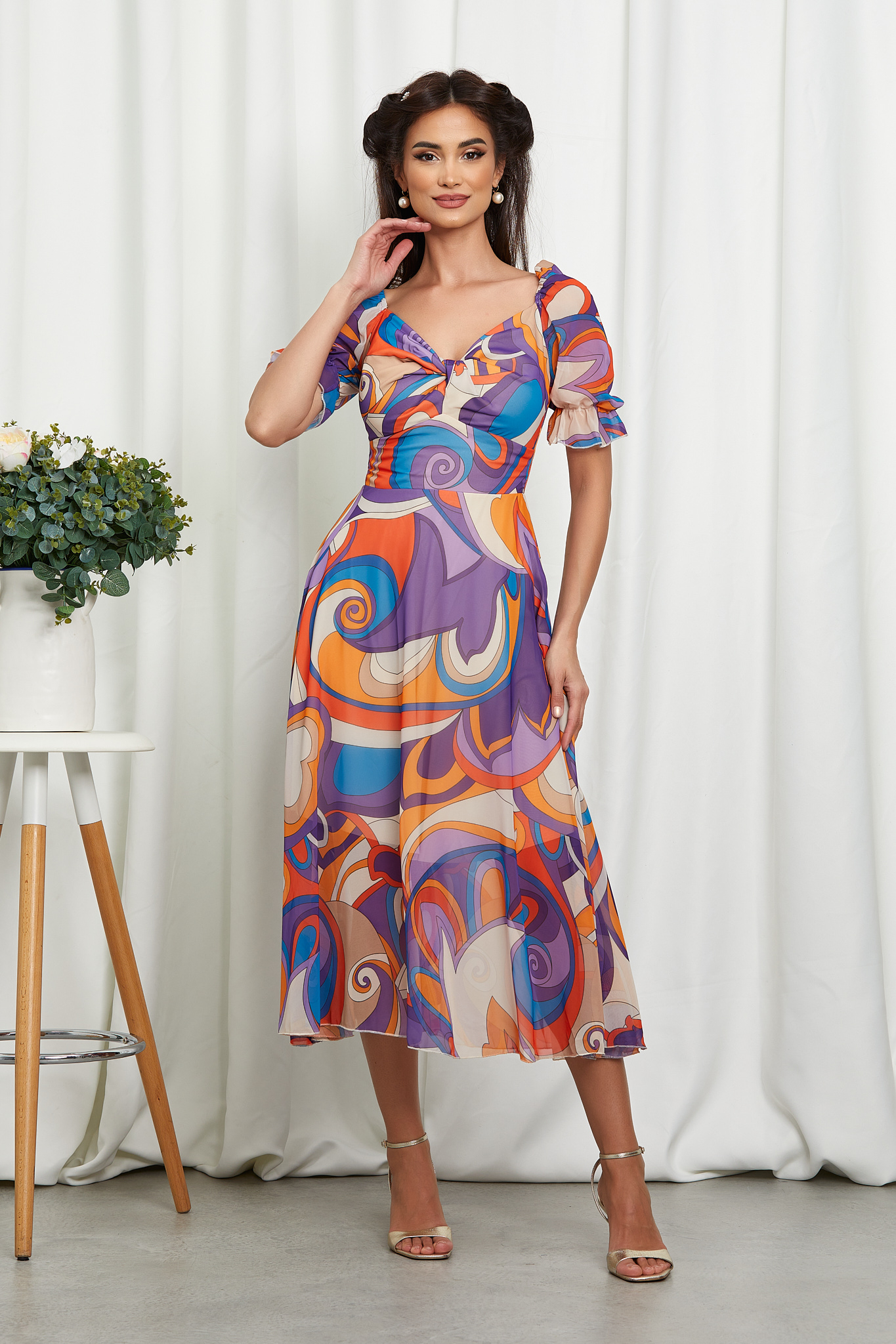 Rochie Xenya Multi Mov 1