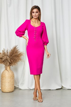 Rochie Nina Ciclam 1