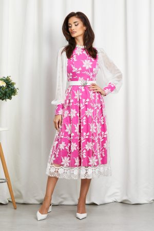 Rochie Soranna Ciclam 1