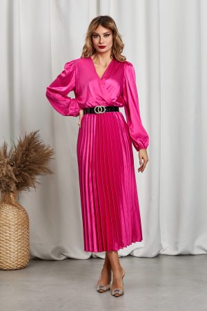 Rochie Hillary Ciclam 1