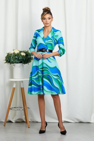 Rochie Berna Verde Multi 1