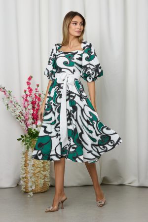 Rochie Daisy Verde 1
