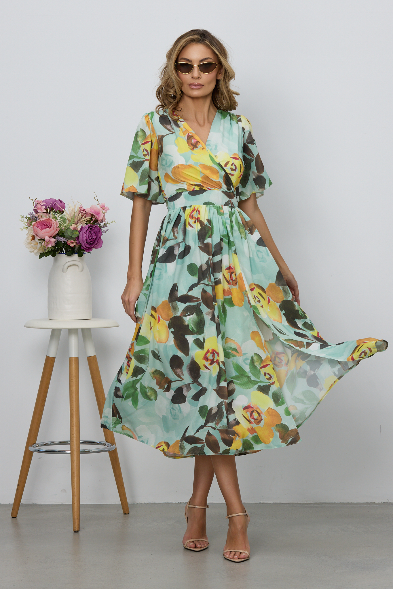 Rochie Moze Edena Verde 1
