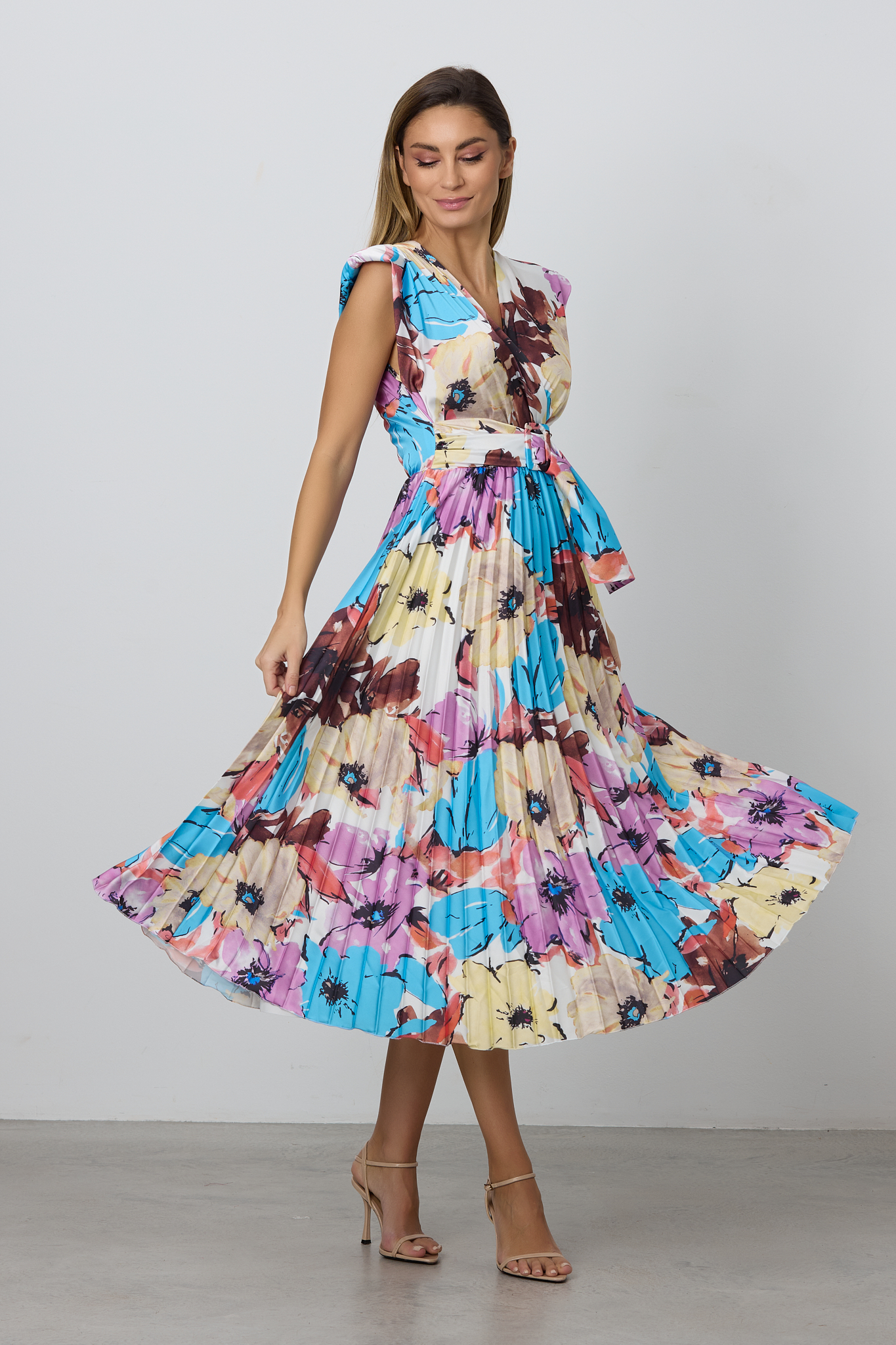 Rochie Carmen Floral Pastel 1