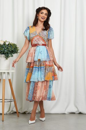 Rochie Ariella Bleu Multi 1