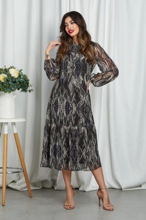 Rochie Sinead Kaki Multi 1