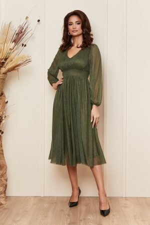 Rochie Wilma Kaki 1