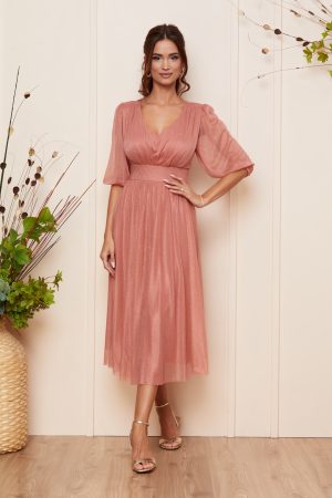 Rochie Nicolette Peach 1