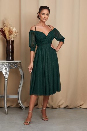 Rochie Rosalinda Verde 1
