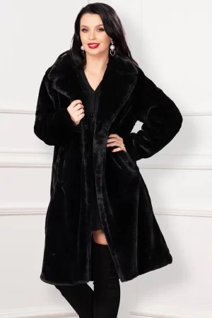 Blanita neagra eleganta lunga