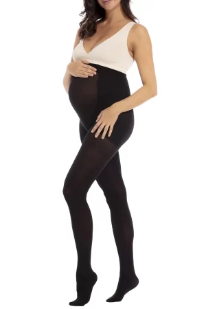 Dres gravida Materity negru din lycra 20 DEN