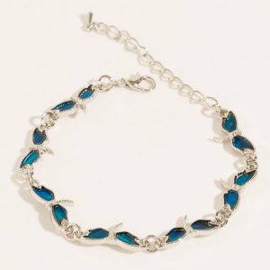 Bratara cu scoica naturala paua shell cu forme de lilbelule