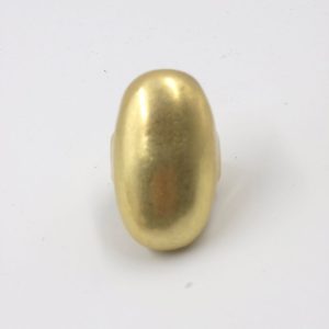 Inel dama reglabil auriu cu design oval